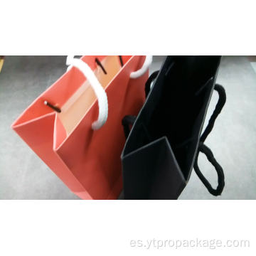 Bolsas de papel de regalo de lujo Logotipo impreso estampado personalizado